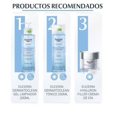 EUCERIN DERMATOCLEAN LOC MICE FAC 3X1 - 3