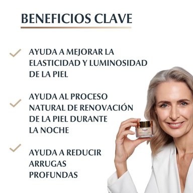 EUCERIN HYALURON FILLER + ELASTICITY LIFT CREMA DE NOCHE 50ML - 2