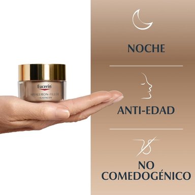 EUCERIN HYALURON FILLER + ELASTICITY LIFT CREMA DE NOCHE 50ML - 3