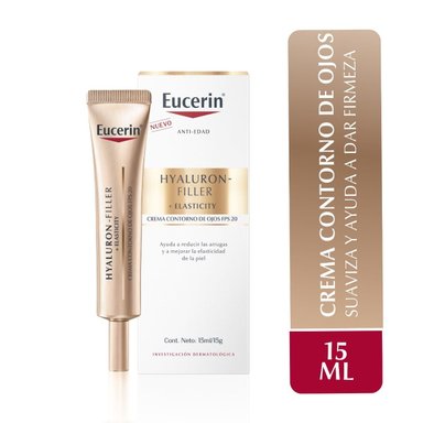 EUCERIN HYALURON FILLER + ELASTICITY LIFT CREMA OJOS 30ML - 1