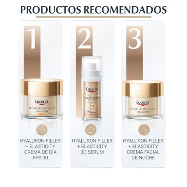 EUCERIN HYALURON FILLER + ELASTICITY LIFT CREMA DE DÍA FPS30 50ML - 6