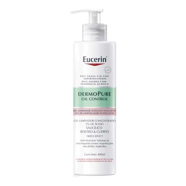 EUCERIN DERMOPURE GEL LIMPIADOR CONCENTRADO TRIPLE EFFECT  400ML - 1