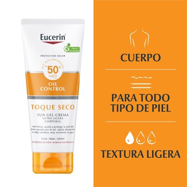 EUCERIN SUN GEL CREAM DRY TOUCH FPS 50 - 3
