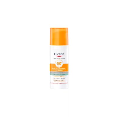 EUCERIN SUN OIL CONTROL TINTED CRÈME WITH SPF50+ LIGHT - 1