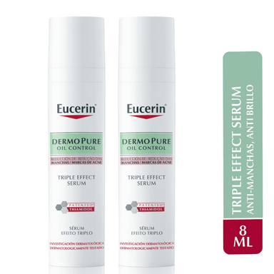 PACK X2 EUCERIN DERMOPURE TRIPLE EFFECT SERUM 40ML - 1