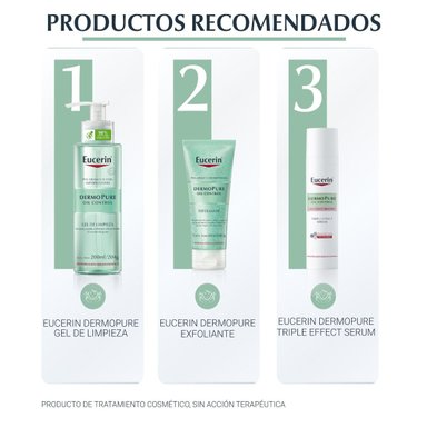PACK X2 EUCERIN DERMOPURE GEL LIMPIADOR 400ML - 6