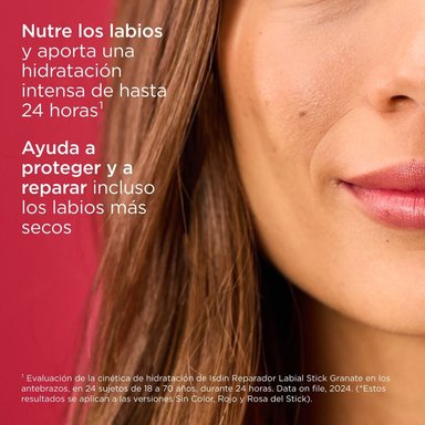 ISDIN REPARADOR LABIAL COLOR ROJO - 4
