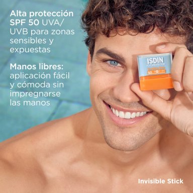 FOTOPROTECTOR INVISIBLE STICK SPF 50 10G -ISDIN - 3