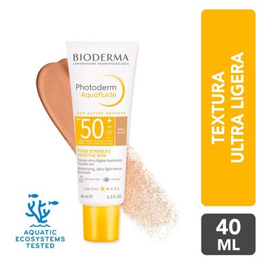 BIODERMA PHOTODERM AQUAFLUIDE DOREE SPF50+ 40ML - 1
