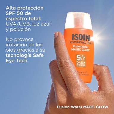 FOTOPROTECTOR ISDIN FUSION WATER MAGIC GLOW SPF50 - 50ML - 2