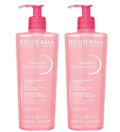 DÚO SENSIBIO GEL MOUSSANT 500 ML- PARA PIEL SENSIBLE - 1