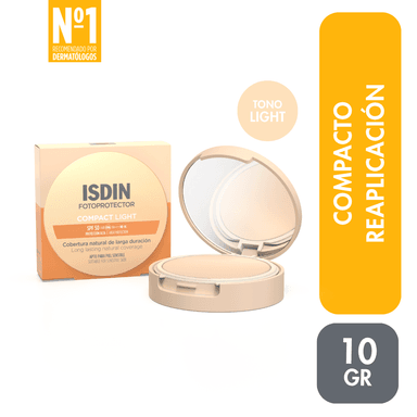 ISDIN FP COMPACT LIGHT SPF50 10G - 1