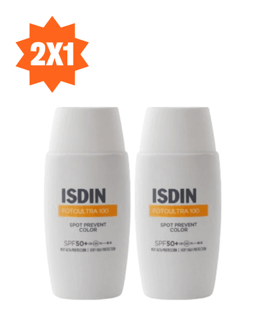 DÚO PROTECTOR SOLAR FOTOULTRA ISDIN SPOT PREVENTV SPF 50+ - 50 ML - 1