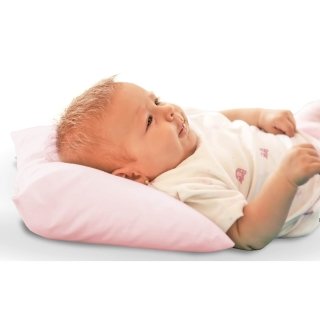 ALMOHADITA MONCHITOS ACCESORIOS BEBE 6 X 25CM ALGODÓN ROSADO