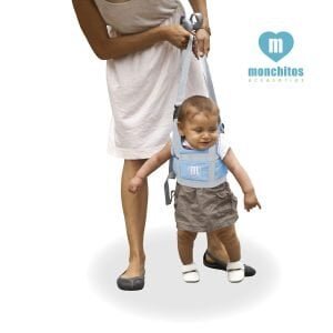 ARNÉS ANDADOR MONCHITOS ACCESORIOS CELESTE CLARO