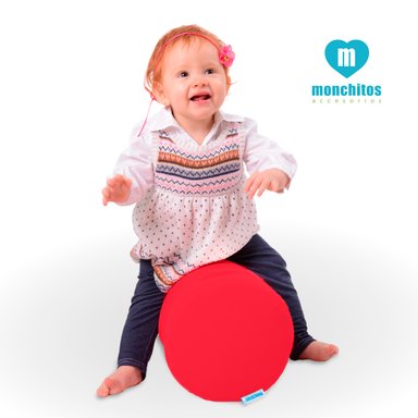 MONCHITOS ACCESORIOS RODILLO ROJO