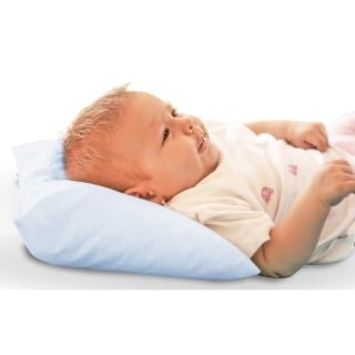 ALMOHADITA MONCHITOS ACCESORIOS NUBES 6 X 25CM ALGODÓN CELESTE