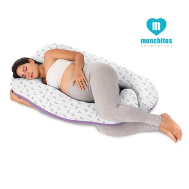 ALMOHADÓN MONCHITOS ACCESORIOS ZORRITOS LILA