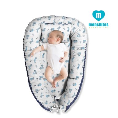 NIDO COLECHO MONCHITOS ACCESORIOS AZUL ZORRITOS
