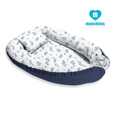 NIDO COLECHO MONCHITOS ACCESORIOS AZUL ZORRITOS - 2