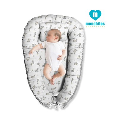 NIDO COLECHO MONCHITOS ACCESORIOS PLOMO ZORRITOS