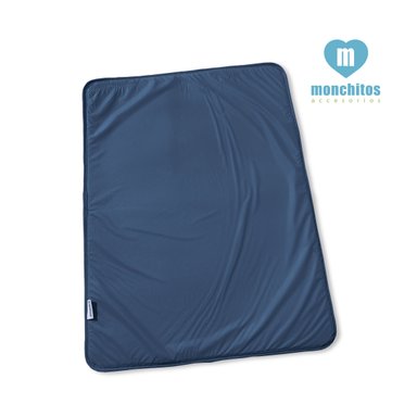 CAMBIADOR PORTATIL MONCHITOS ACCESORIOS AZUL - 2