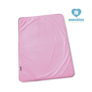 CAMBIADOR PORTATIL MONCHITOS ACCESORIOS ROSADO - 2