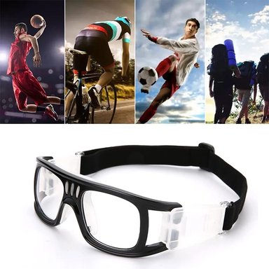 LENTES DREIZT NEGRO MARCO MONTURA DEPORTE ANTI-IMPACTO A PRUEBA GOLPES BALONCESTO FÚTBOL - 1
