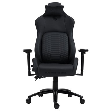 SILLA DREIZT NEGRO GAMER TITAN SERIES PREMIUM ALMOHADILLA INTELIGENTE RECLINABLE GAS LIFT CLASE 4 - 2