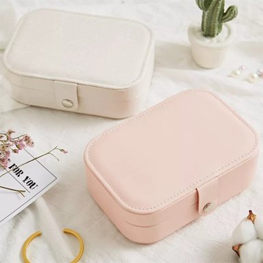 MALETÍN ESTUCHE ORGANIZADOR JOYERO DE VIAJE MDA290006 ROSADO - 5