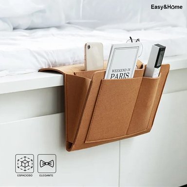 ORGANIZADOR EASY&HOME SOFÁ CAMA CON MÚLTIPLES COMPARTIMIENTOS HYC280034 MARRÓN