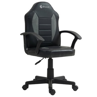 Silla Gamer Dreizt Play Series Negro – Altura Regulable Infantil Niño - 1