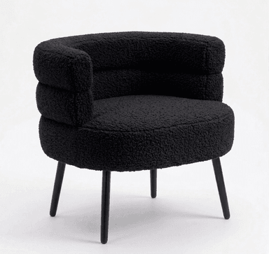 SILLA BUTACA BUCKINGHAM NORDIC RAM NEGRO -DYH390042 - 1