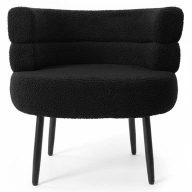 SILLA BUTACA BUCKINGHAM NORDIC RAM NEGRO -DYH390042 - 2