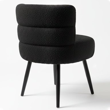 SILLA BUTACA BUCKINGHAM NORDIC RAM NEGRO -DYH390042 - 3