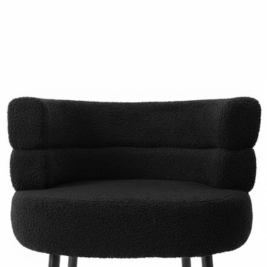 SILLA BUTACA BUCKINGHAM NORDIC RAM NEGRO -DYH390042 - 5