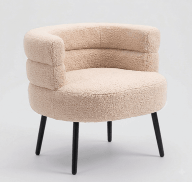 Silla Butaca Buckingham Nordic Ram Beige Crema - 1