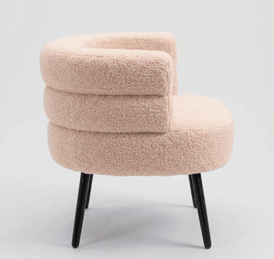 Silla Butaca Buckingham Nordic Ram Beige Crema - 3