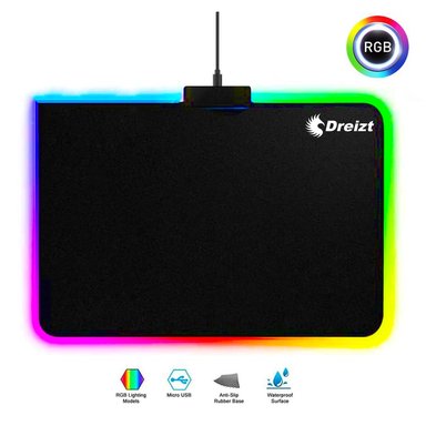 COMBO SILLA GAMER SHINE SERIES BLANCO + MOUSE RGB GR270037+ MOUSEPAD RGB GR270011 - 6