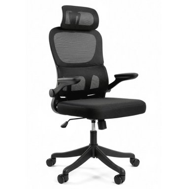 SILLA ERGONOMICA DE OFICINA GERENCIAL KOMSUM TURIN NEGRO - 2