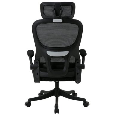 JUEGO DE 4 SILLAS ERGONÓMICAS DE OFICINA GERENCIAL KOMSUM TURIN NEGRO - 5