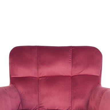 SILLA GIRATORIA DE ESCRITORIO OFICINA BUCKINGHAM CURVE ROSADO BEAN PARA NIÑA - 5