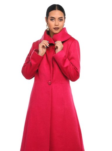 ABRIGO MUJER ONLY ALPACA INÉS LANA MERINO - 1