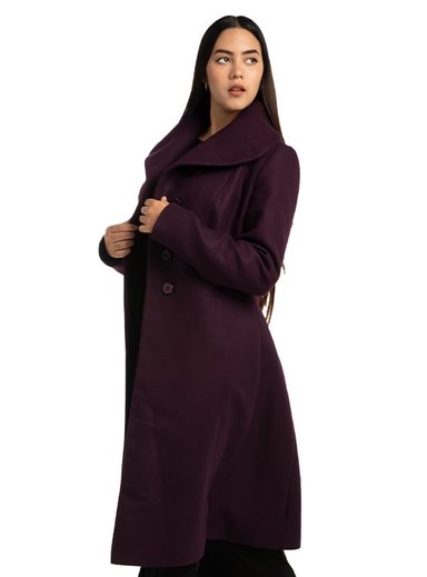 ABRIGO MUJER ONLY ALPACA INÉS LANA MERINO - 1