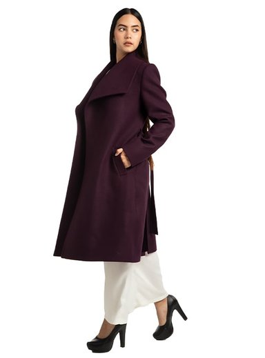 ABRIGO MUJER ONLY ALPACA CIARA LANA MERINO - 2