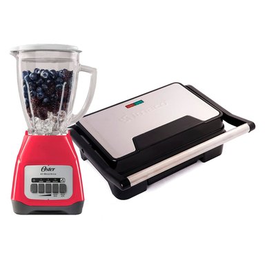 COMBO OSTER LICUADORA BLSTKAGMPB+MINI GRILL IMACO IG2314