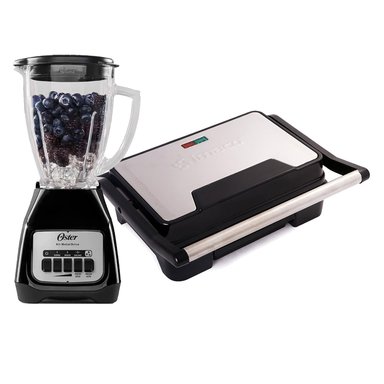 COMBO OSTER LICUADORA BLSTKAGBPB+MINI GRILL IMACO IG2314