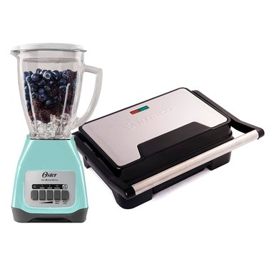 COMBO OSTER LICUADORA BLSTKAGVPB+MINI GRILL IMACO IG2314