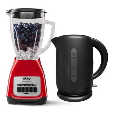 COMBO OSTER LICUADORA BLSTKAGRPB+HERVIDOR ELÉCTRICO BVSTKT3101