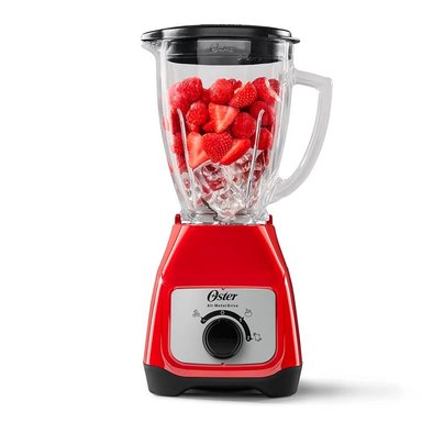 LICUADORA OSTER BLSTKAG-RRD-053 KALIMAN CON VASO VIDRIO BLSTKAG-RRD ROJO
